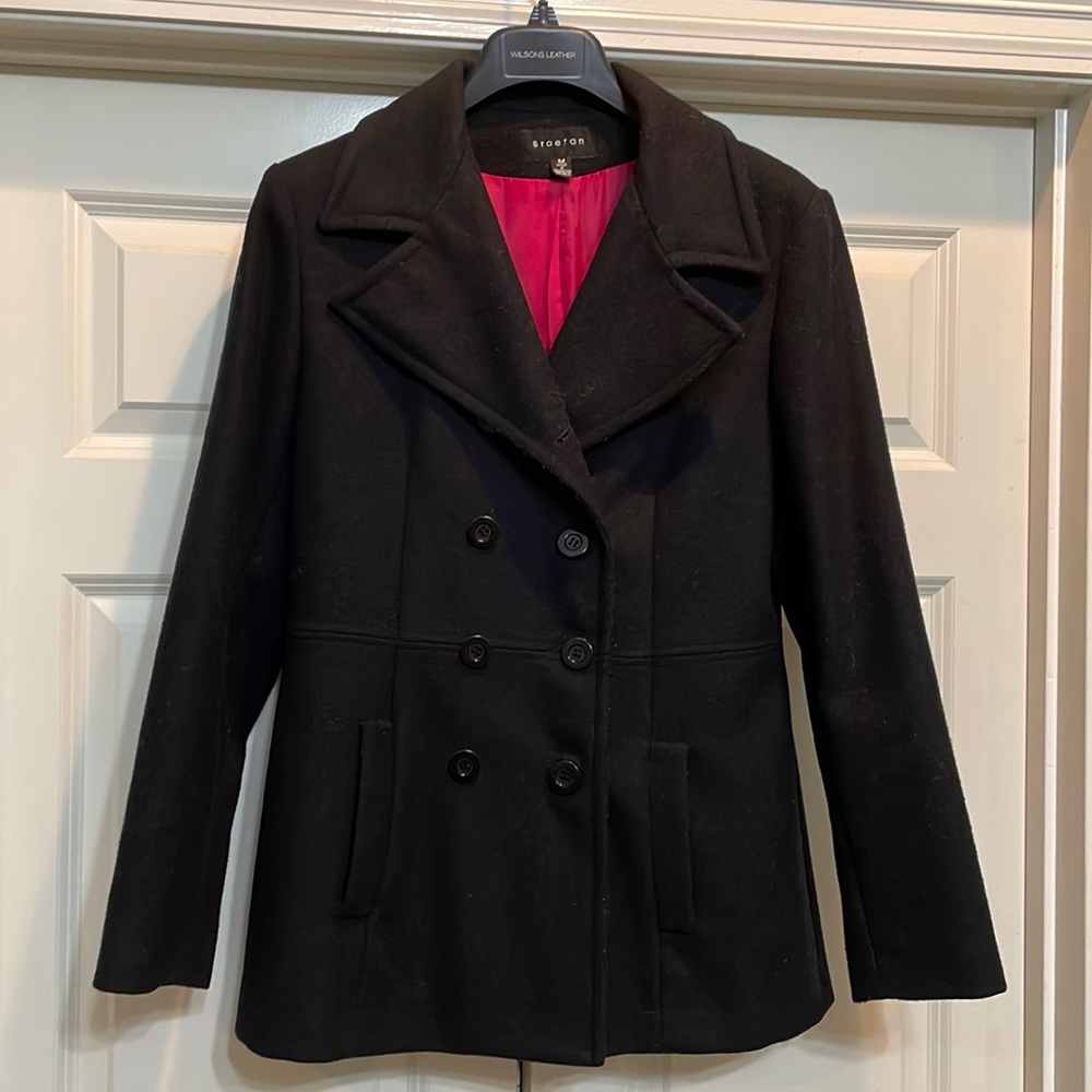Black Pea Coat